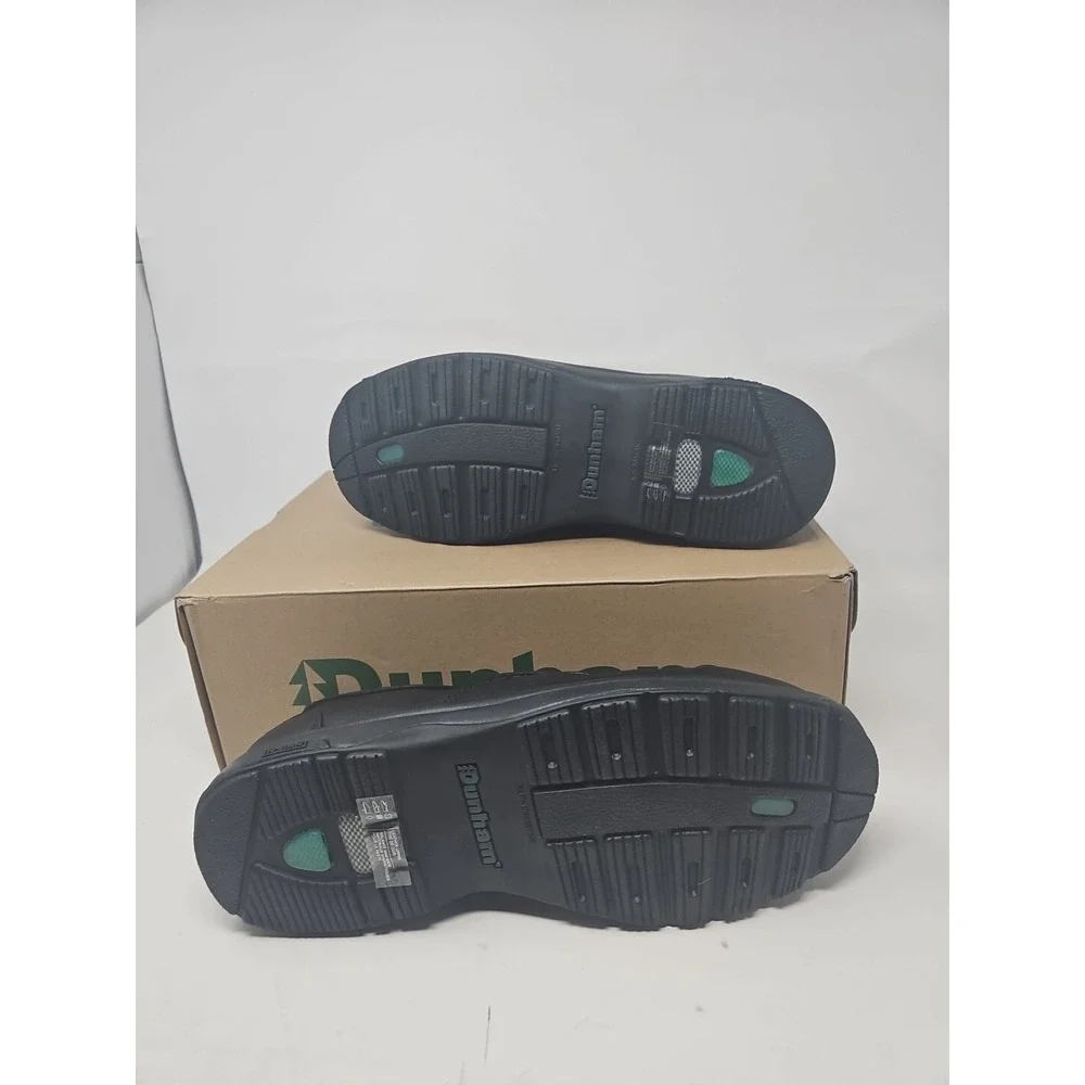 DUNHAM Battery Park Slip-On Shoes Men's Size 11.5 Black 8003BK